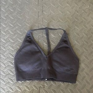 CSB x Isabelle Mathers Black Sports Rib Bra